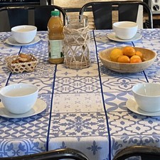 Nappe rectangle jacquard 2m50