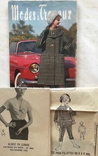 Modes et Travaux Magazine n° 707 Novembre 1959 ancienne revue + Patrons couture