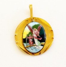 Médaille Emaillée Ange