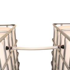 Kit de couplage de 2 cuves 1000 L - Ø 40 mm - Tuyau 50 cm