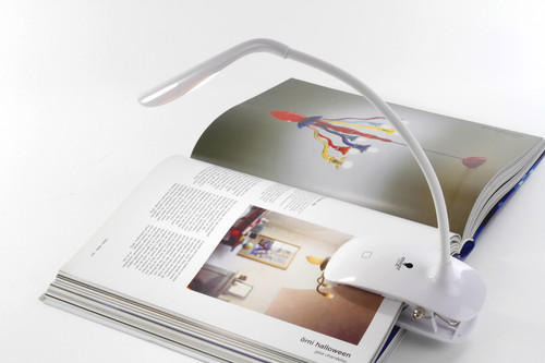 Lampe clip flexible led - lampe,