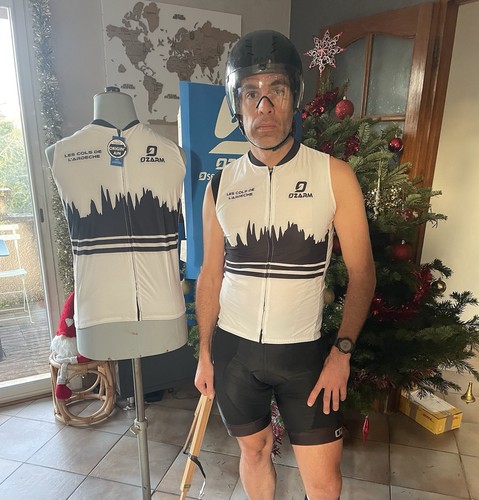 Maillot vélo sans manche - vélo,