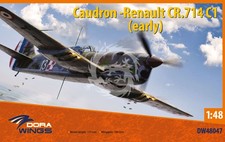 Caudron - Renault CR.714C.1 (early) DoraWings DW48047 skala 1/48