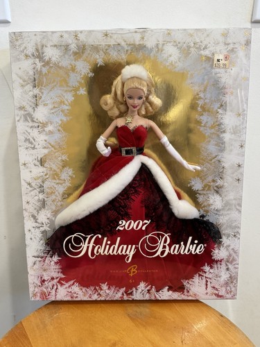 Holiday barbie 2007 - barbie,