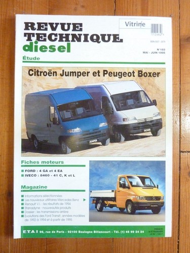Jumper boxer transit revue - boxer,