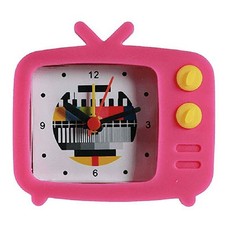 Mini Réveil Tv Rose
