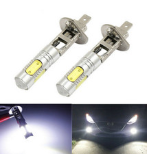 Ampoules H1 LED COB Extra Blanc 6500K Feux Anti Brouillard Phares Avant 12V
