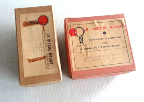 Disque rouge lot 2 - ho,