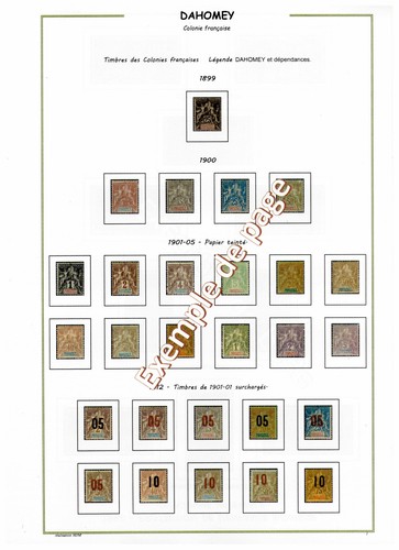 Album timbres imprimer - à,