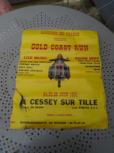 Ancienne affiche publicitaire - ancienne,