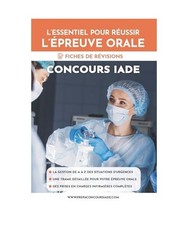 Concours IADE, l'essentiel