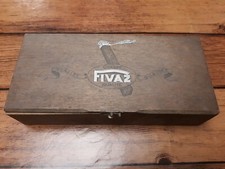 Boîte à cigares en bois, ancienne, de marque Fivaz
