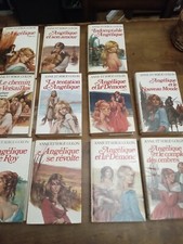 Lot de 11 livres ANGELIQUE marquise des Anges