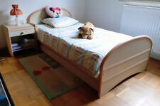 Chambre à coucher complète "Laura" grise et rose pour jeune fille