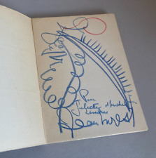 Jean LURÇAT : Mes domaines. 1958. avec dessin original signé