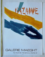 Bazaine galerie Maeght 1972