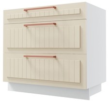 Meuble Sous Évier Livorno 90X50X82CM Finition Mat Disponible LI-D3 - 90