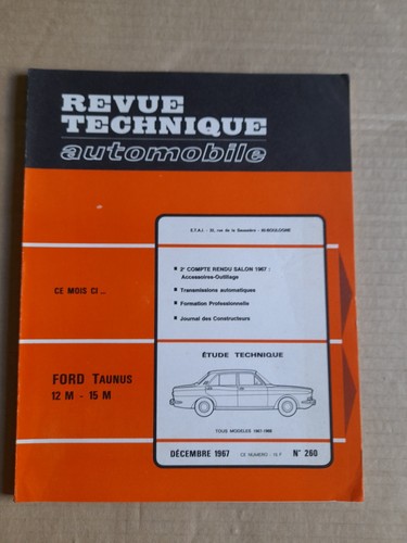 Revue technique rta ford - technique,