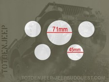 KIT POCHOIRS STENCILS CACHAGE MANOS COMPTEUR TABLEAU DE BORD 1 . jeep willys  US