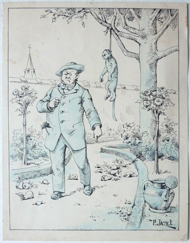 Dessin paul léon jazet né - dessin,