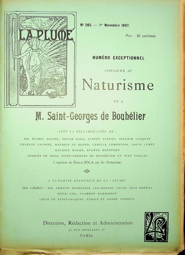 Mucha revue la - la, plume