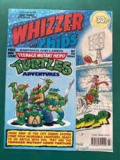 Mini Comic Des Tortues Ninja Aventures + Whizzer & Chips NM (Marvel 1990)