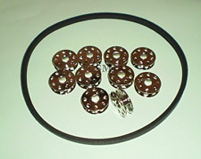 10 BOBBINS + 1 BELT for SINGER FEATHERWEIGHT SEWING MACHINE 221 222 301