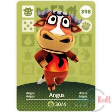 Carte Amiibo Animal Crossing 398 Angus [EUR] Série 4 Near Mint