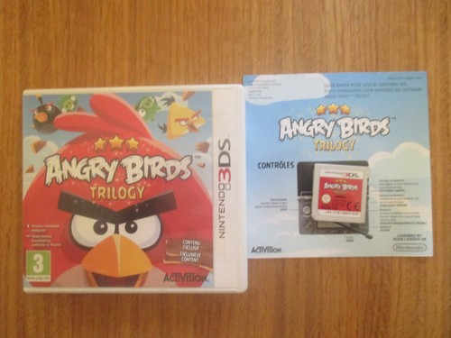 Angry brids trilogy jeu 3ds - ~~,