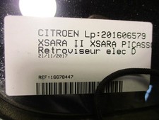 Retroviseur droit CITROEN XSARA PICASSO PHASE 2 8149NJ