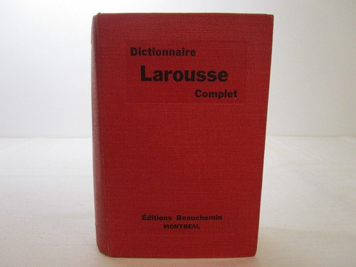 Vintage 1936 dictionnaire - vintage,