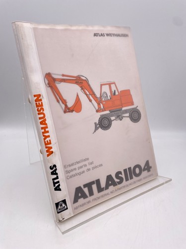 Atlas pelle sur pneus 1104 - atlas,