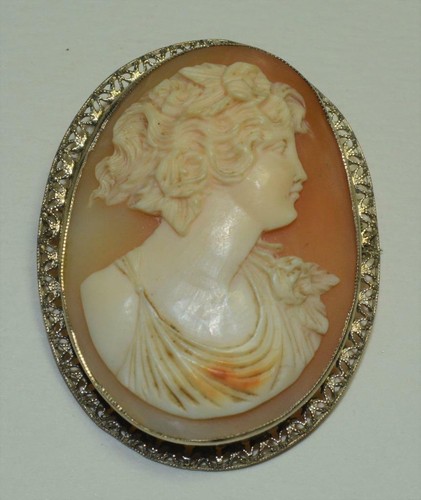 Solide 14k blanc filigrane - solide,