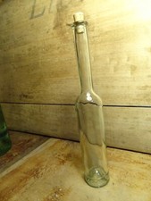 Bouteille fiole fine et