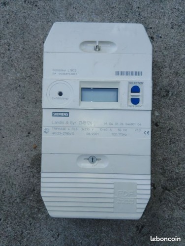 Compteur électrique siemens - électrique,