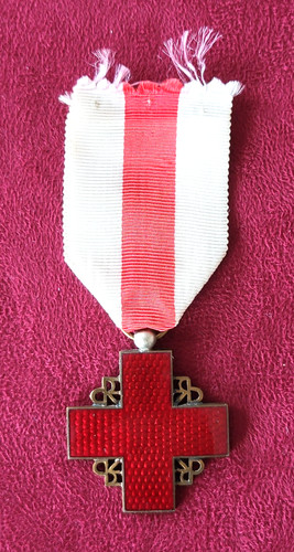 Medaille france croix - -, rouge
