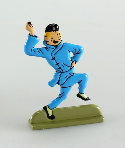 Tintin metal figure - tintin,