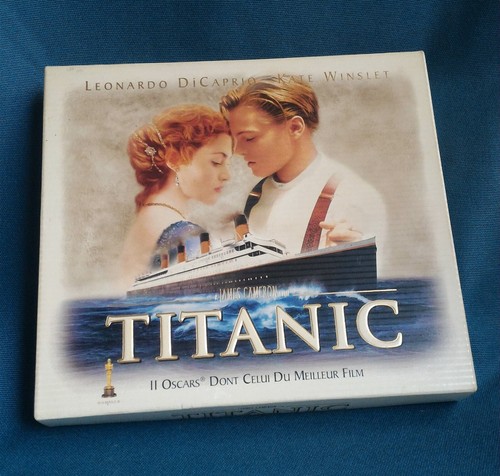 Coffret vhs titanic - vhs,
