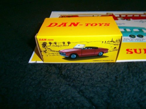 Dan toys boite vide peugeot - dan,