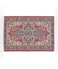 Tapis miniature rouge, 10 x 16 cm pour le monde des lutins - Rico Design