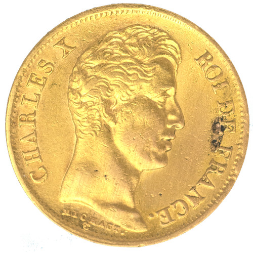 Charles francs 1830 - x-40,