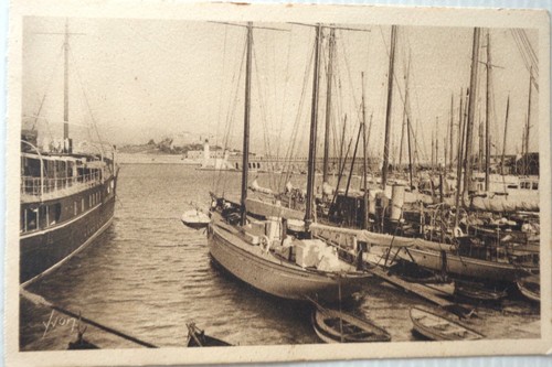 Antibes cpa petit - antibes,