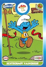 Carte à jouer Cora Les Schtroumpfs 2013 N° 62