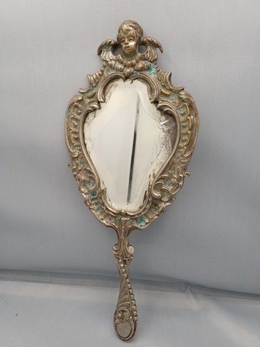 Miroir main ancien - miroir,