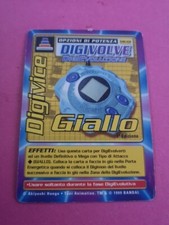 Digivice Giallo Carta Digimon Prima Edizione 1999 Italiana Mb-62