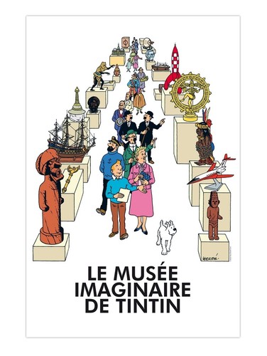 Poster affiche moulinsart - poster,