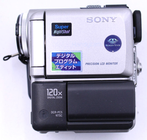 Sony handycam dcr - sony, 2.5"