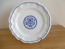 PLAT ROND FAIENCE GIEN ANCIEN