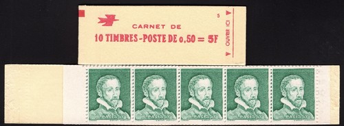 France carnet vignette - , palissy