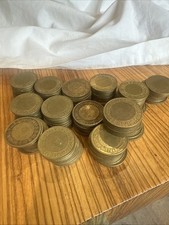 Lot de 138 jetons Vintages 